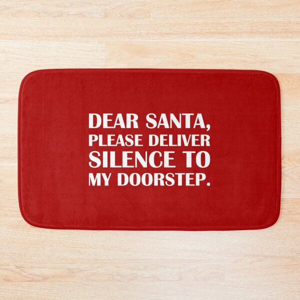 Item preview, Dear Santa, Please Deliver Silence to My Doorstep. – Red Edition / Introvert Joke Funny T-Shirt Label designed and sold by introvertvibes.