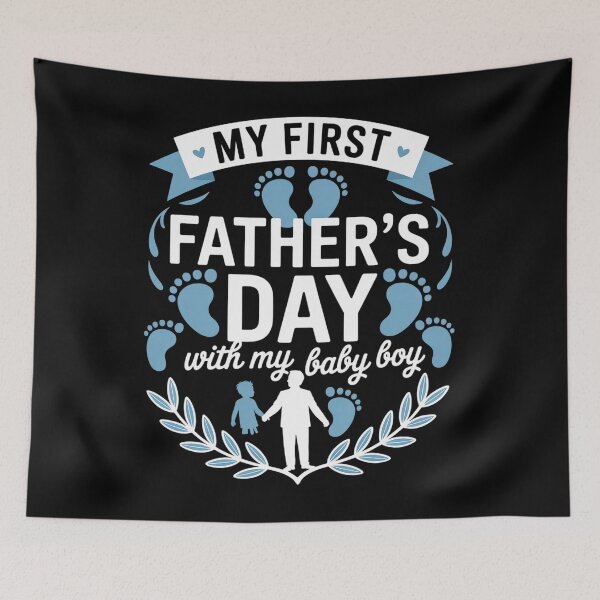 Item preview, My First Fathers Day Baby Boy Outfit First Time Dad designed and sold by MeowtivationP.