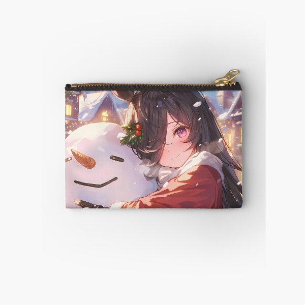 Item preview, Rice Shower Christmas Snow Man Uma Musume Pretty Derby Winter Holiday Glow designed and sold by thedarvills.