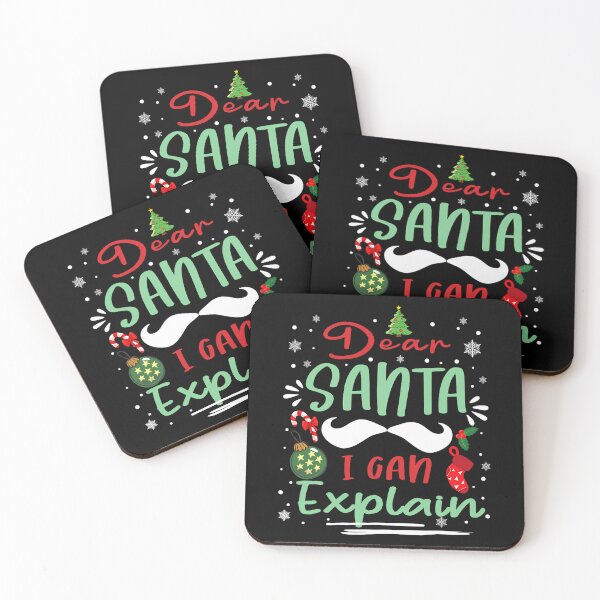Item preview, Dear Santa Christmas Explain I Can On The Santa Naughty Funny List designed and sold by JoelyNavarro.