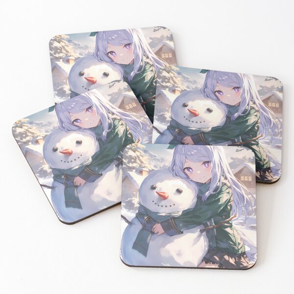 Item preview, Mejiro McQueen Christmas Snow Man Uma Musume Pretty Derby Winter Holiday Magic designed and sold by thedarvills.