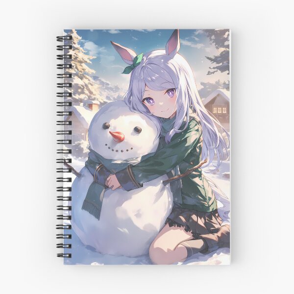 Item preview, Mejiro McQueen Christmas Snow Man Uma Musume Pretty Derby Winter Holiday Magic designed and sold by thedarvills.