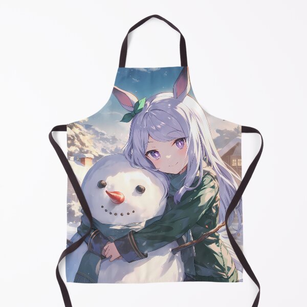 Item preview, Mejiro McQueen Christmas Snow Man Uma Musume Pretty Derby Winter Holiday Magic designed and sold by thedarvills.