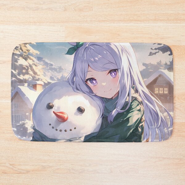 Item preview, Mejiro McQueen Christmas Snow Man Uma Musume Pretty Derby Winter Holiday Magic designed and sold by thedarvills.