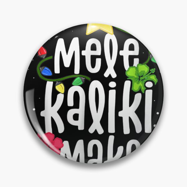 Item preview, Mele Kalikimaka Hawaiian Tropical Christmas Lights Hibiscus Flower Design designed and sold by GalenoHenley.