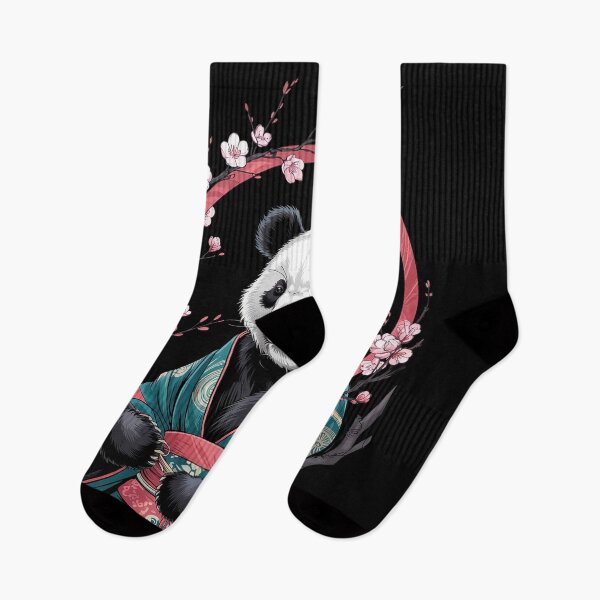 Item preview, Samurai Panda Bear Floral  designed and sold by NailMolisa.