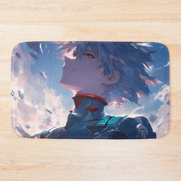 Item preview, Kaworu Nagisa Neon Genesis Evangelion Anime Ethereal Silver Pilot designed and sold by thedarvills.