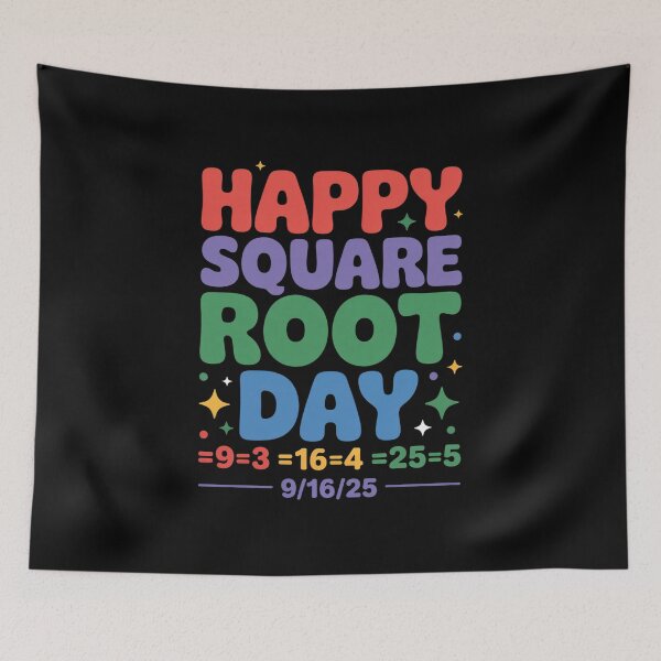 Item preview, Happy Square Root Day Number  designed and sold by ReadySide.