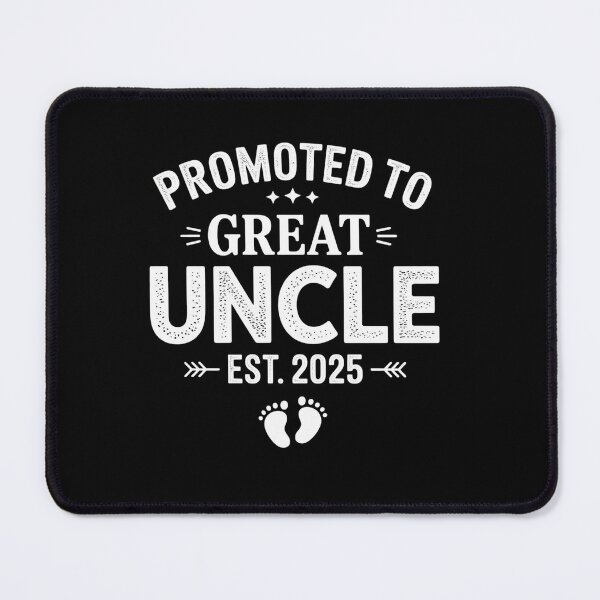 Item preview, Mens Promoted To Great Uncle Est 2025 Soon To Be New Uncle designed and sold by StephenDDArt.