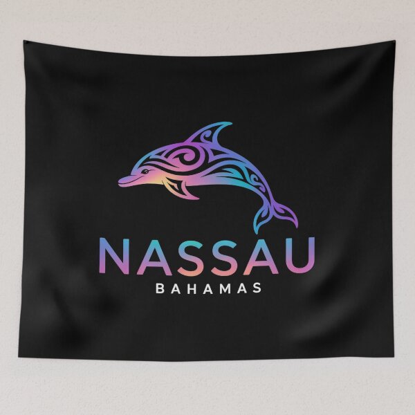 Item preview, Nassau Bahamas Dolphin designed and sold by MeowtivationP.
