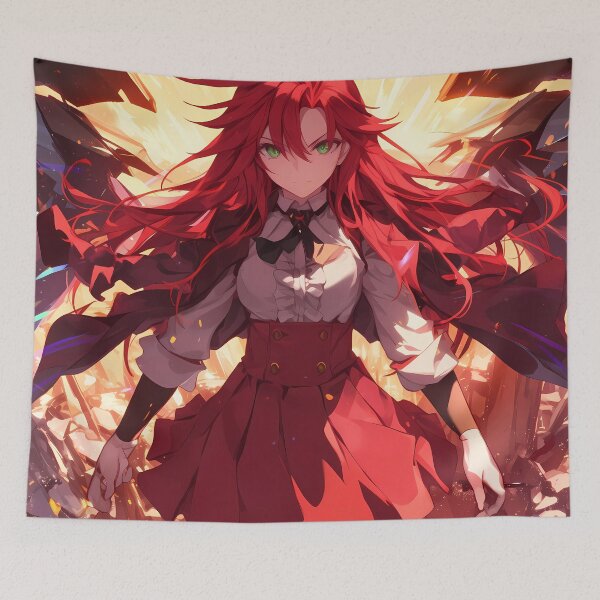 Item preview, Rias Gremory High School DxD Anime Fiery Fantasy Power designed and sold by thedarvills.
