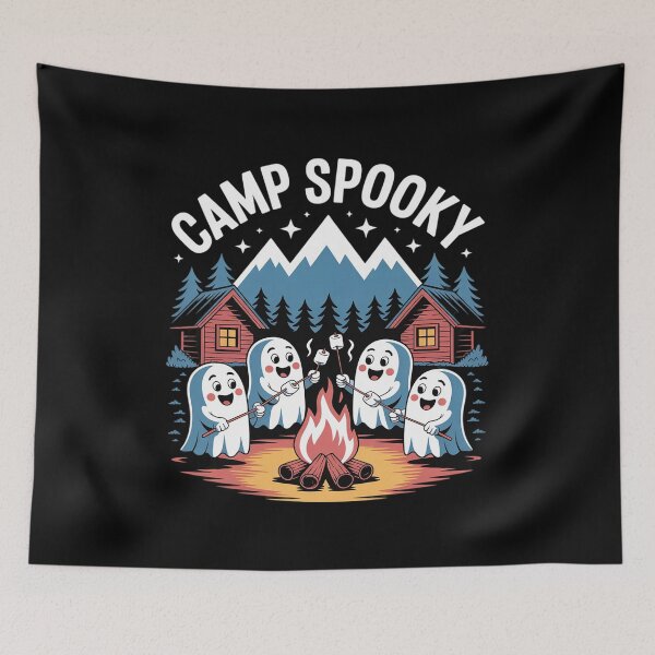 Item preview, Camp Spooky Halloween Camping Hiking designed and sold by LinlinsDemons.