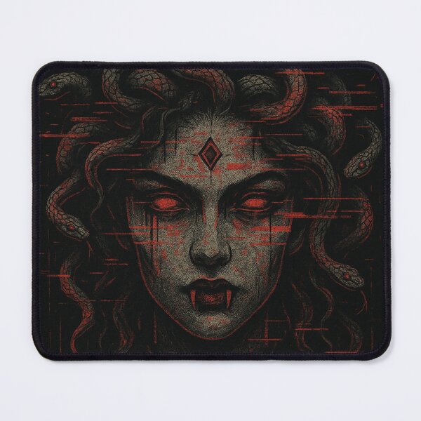 Item preview, Glitch Medusa | Gothic Vampire Myth Art designed and sold by Broskartusa.