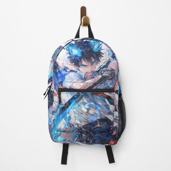 Item preview, Rin Okumura Unleashed Fury Blue Exorcist Anime Encounter designed and sold by thedarvills.