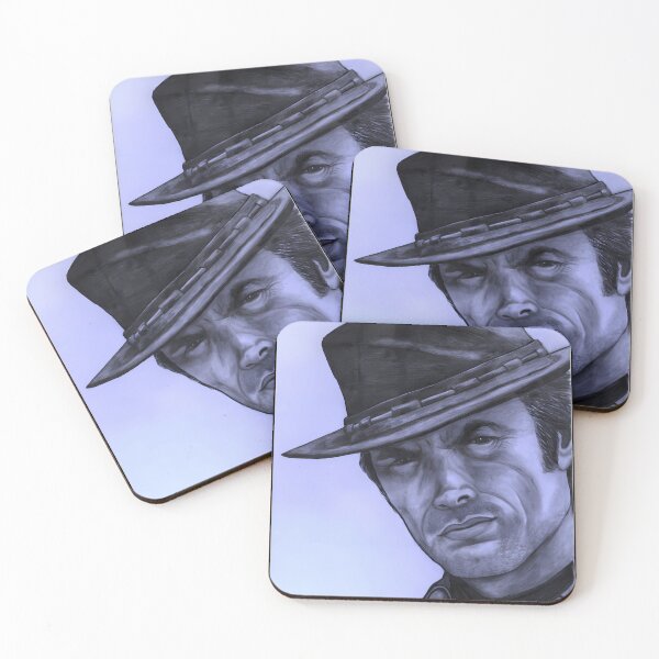 Item preview, Clint-Eastwood-Celebrity-Portrait-130-Views designed and sold by MauriceDorer.