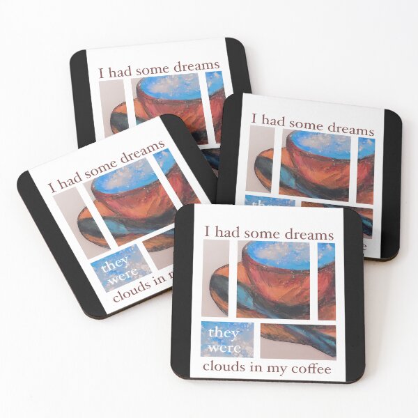 Item preview, Clouds-In-My-Coffee-Print--(You'Re-So-Vain-By-Carly-Simon)--- designed and sold by FlorianPuschman.