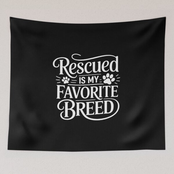 Item preview, Animal Rescue Rescued Is My Favorite Breed Pet Adopt  designed and sold by MyzoToyota.