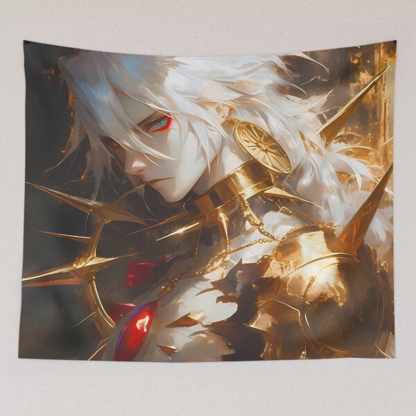 Item preview, Red Karna Crimson Flame Lancer Fate Grand Order Game Anime designed and sold by thedarvills.