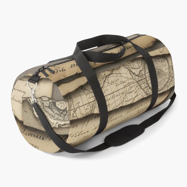 Item preview, Vintage Map Letter Collage designed and sold by Kaleidoscope Print.
