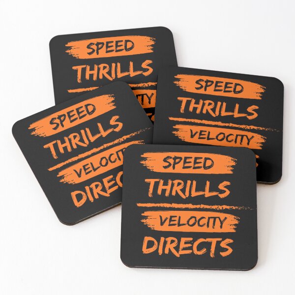Item preview, Speed Thrills. Velocity Directs designed and sold by Lucky Arts With Love.