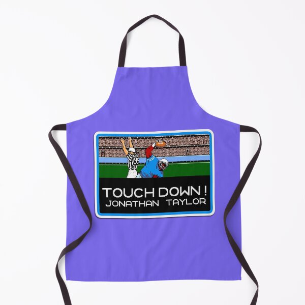 Item preview, Touchdown Jonathan Taylor Indianapolis Colts Superstar Tecmo Bowl Style Large designed and sold by barefootmk.