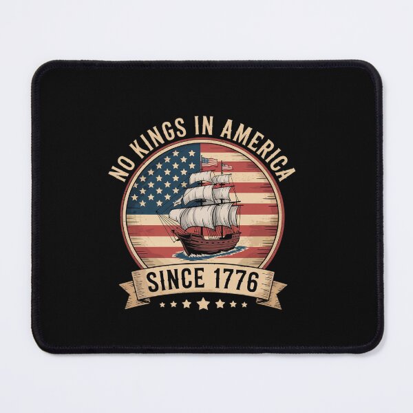 Item preview, No Kings In America Since 1776 designed and sold by MeowtivationP.