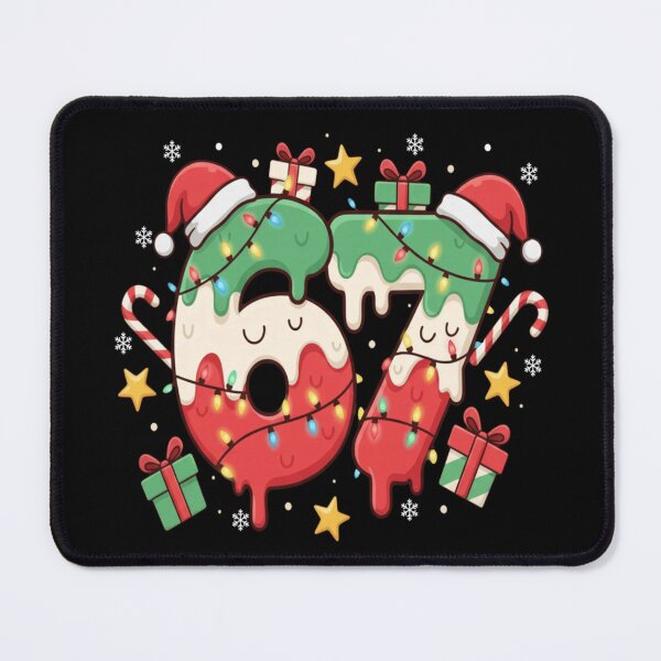 Item preview, Dripping Candy Number 67 Christmas Lights Santa Holiday Graphic designed and sold by DaphoLatara.