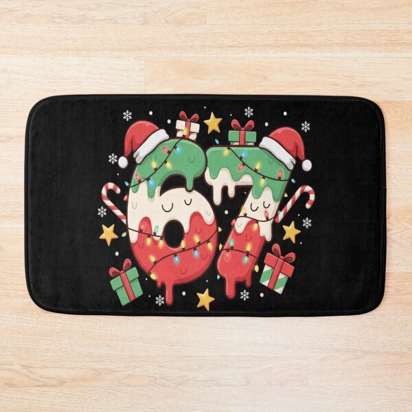 Item preview, Dripping Candy Number 67 Christmas Lights Santa Holiday Graphic designed and sold by DaphoLatara.