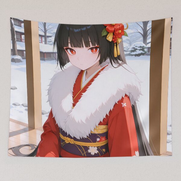 Item preview, Hoshimi Miyabi Snowy Temple Zenless Zone Zero Waifu designed and sold by thedarvills.