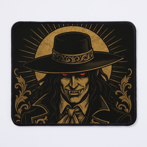 Item preview, Golden Vampire Lord | Baroque Dark Fantasy Art designed and sold by Broskartusa.