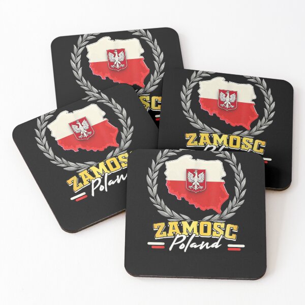 Item preview, Poland Zamosc Souvenir Polish Flag Map designed and sold by otaku.edwardj.