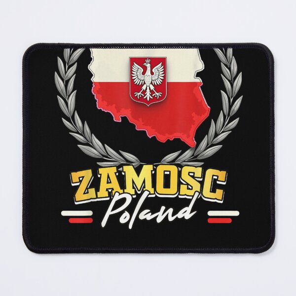 Item preview, Poland Zamosc Souvenir Polish Flag Map designed and sold by otaku.edwardj.
