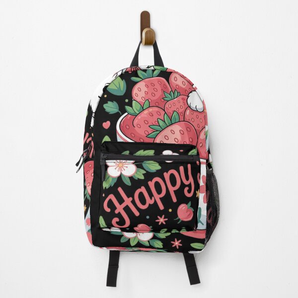 Item preview, Strawberry Bear Artwork Strawberry Fruit Colourful Floral designed and sold by NailMolisa.