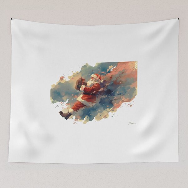 Item preview, Christmas Special Watercolor Design (Santa Claus) designed and sold by NAIRVANA.