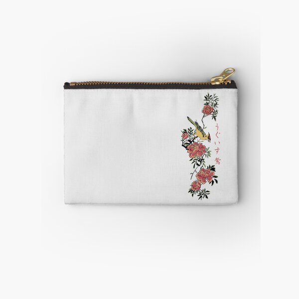 Item preview, Koma Warbler and Pomegranates – Hiroshige Tanzaku-Inspired Art | Timeless Japan – Classic to Contemporary designed and sold by tokomoroJP.