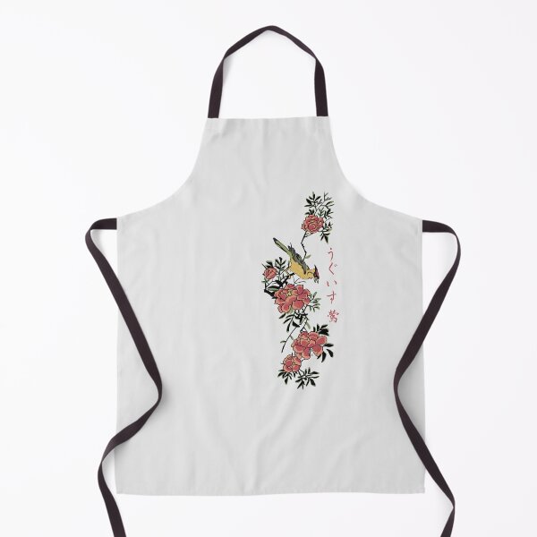 Item preview, Koma Warbler and Pomegranates – Hiroshige Tanzaku-Inspired Art | Timeless Japan – Classic to Contemporary designed and sold by tokomoroJP.