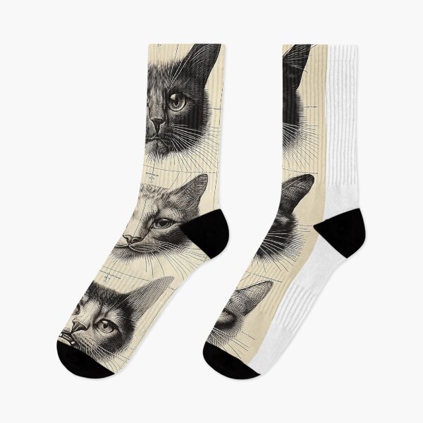 Item preview, Six Cat Faces in Detailed Study designed and sold by lautir.