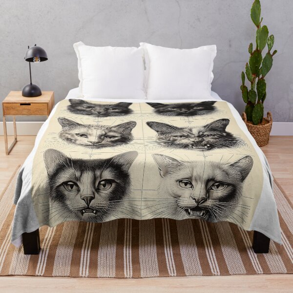 Item preview, Six Cat Faces in Detailed Study designed and sold by lautir.