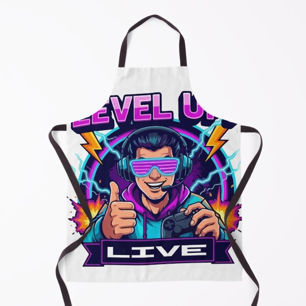 Item preview, LEVEL UP Game Flow Live Bold Streaming Status Sticker | Gamer & Creator Live Sign designed and sold by zazodesign.