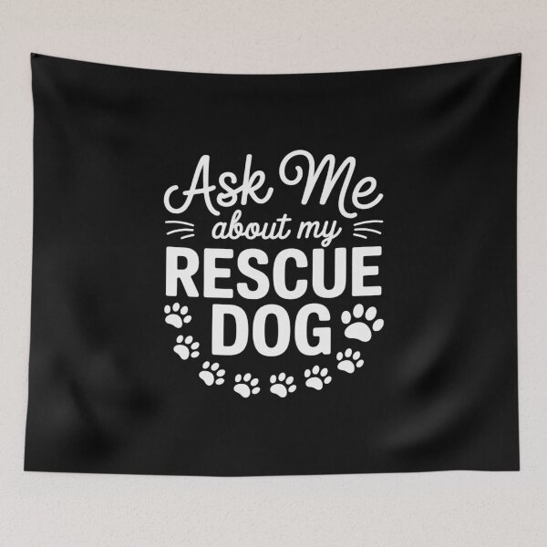 Item preview, Ask Me About My Rescue Dog  designed and sold by MyzoToyota.