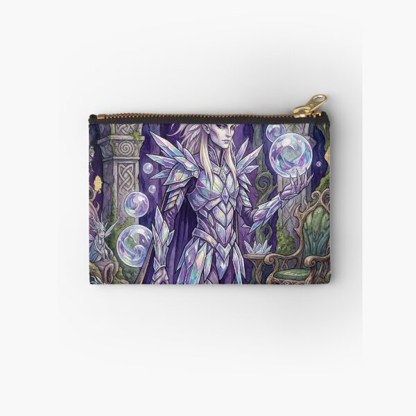 Item preview, Fantasy Elf summoner wizard illustration art designed and sold by Vintage Designs +.