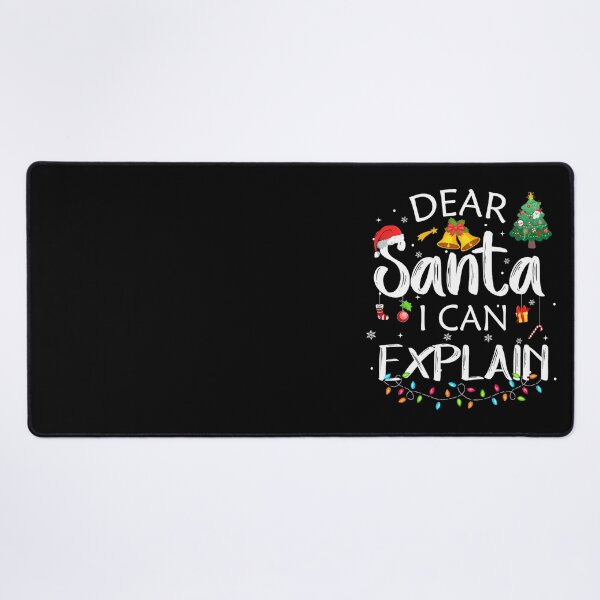 Item preview, Christmas Can I List The Santa Funny Dear Naughty Explain Santa On designed and sold by JoelyNavarro.