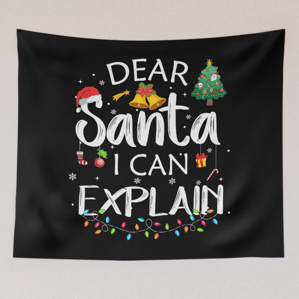 Item preview, Christmas Can I List The Santa Funny Dear Naughty Explain Santa On designed and sold by JoelyNavarro.