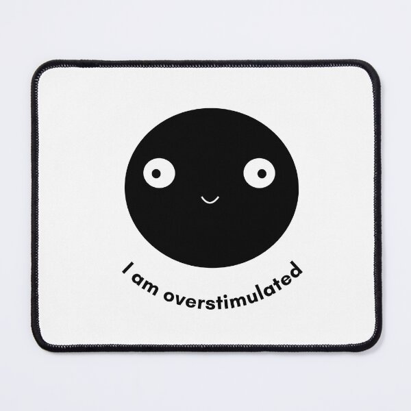 Item preview, overstimulated Illustration designed and sold by Crealice.