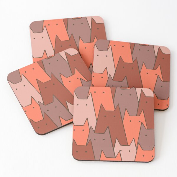 Item preview, Cats in red designed and sold by mimi111art.