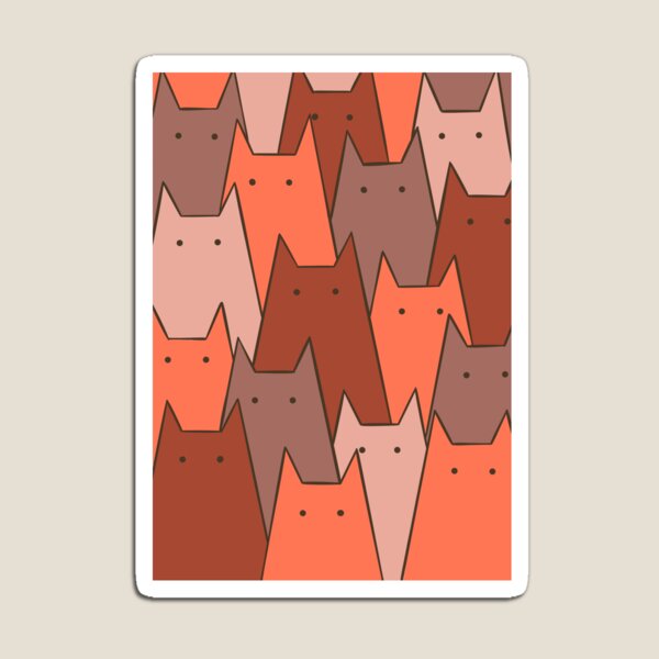Item preview, Cats in red designed and sold by mimi111art.