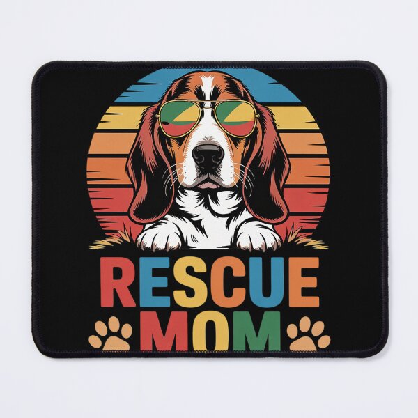 Item preview, Basset Hound Adopt Foster Rescue Dog Mom designed and sold by MyzoToyota.