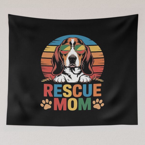 Item preview, Basset Hound Adopt Foster Rescue Dog Mom  designed and sold by MyzoToyota.