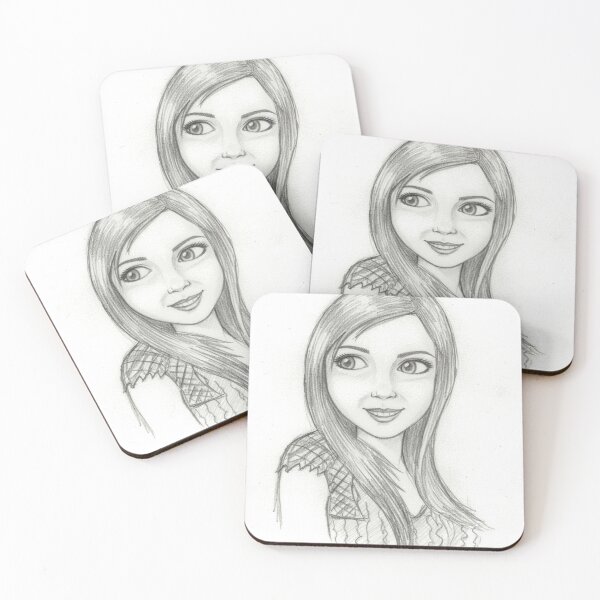 Item preview, Sigipi – Cute Pencil Sketch Portrait designed and sold by Indentic.