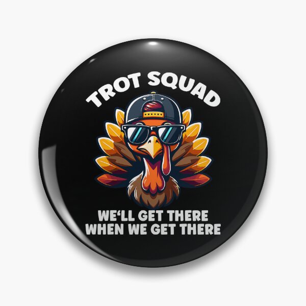 Item preview, Cute Happy Gobble Thanksgiving 80s Fall Trot Squad designed and sold by CalvinVanAuken.